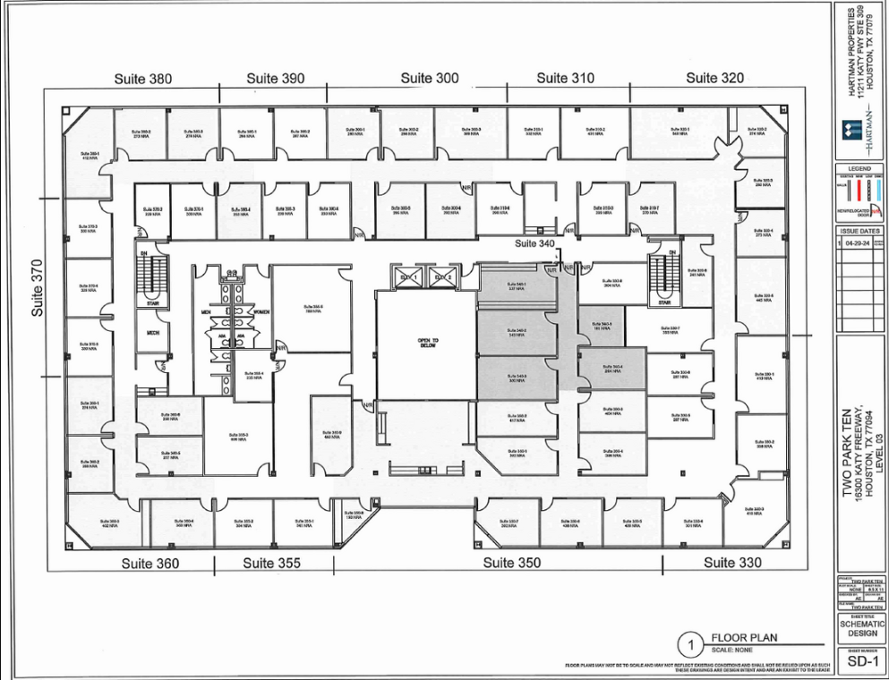 16300 Katy Fwy, Houston, TX for rent Floor Plan- Image 1 of 1