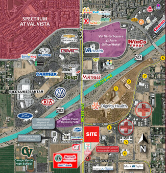 More details for SEC Of Val Vista & Mercy Rd, Gilbert, AZ - Retail for Rent