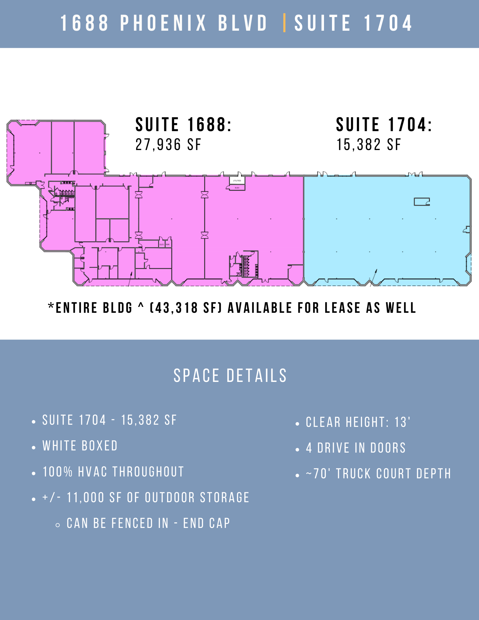 1688 Phoenix Pky, College Park, GA for rent Floor Plan- Image 1 of 1