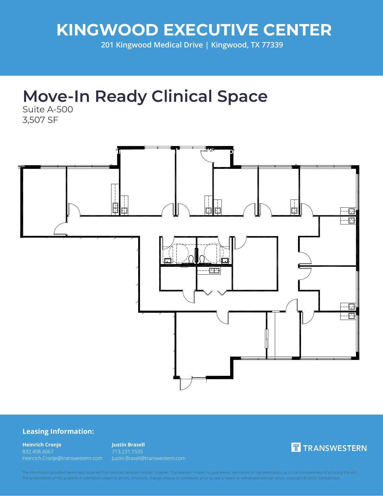 201 Kingwood Medical Dr, Kingwood, TX for rent Floor Plan- Image 1 of 1