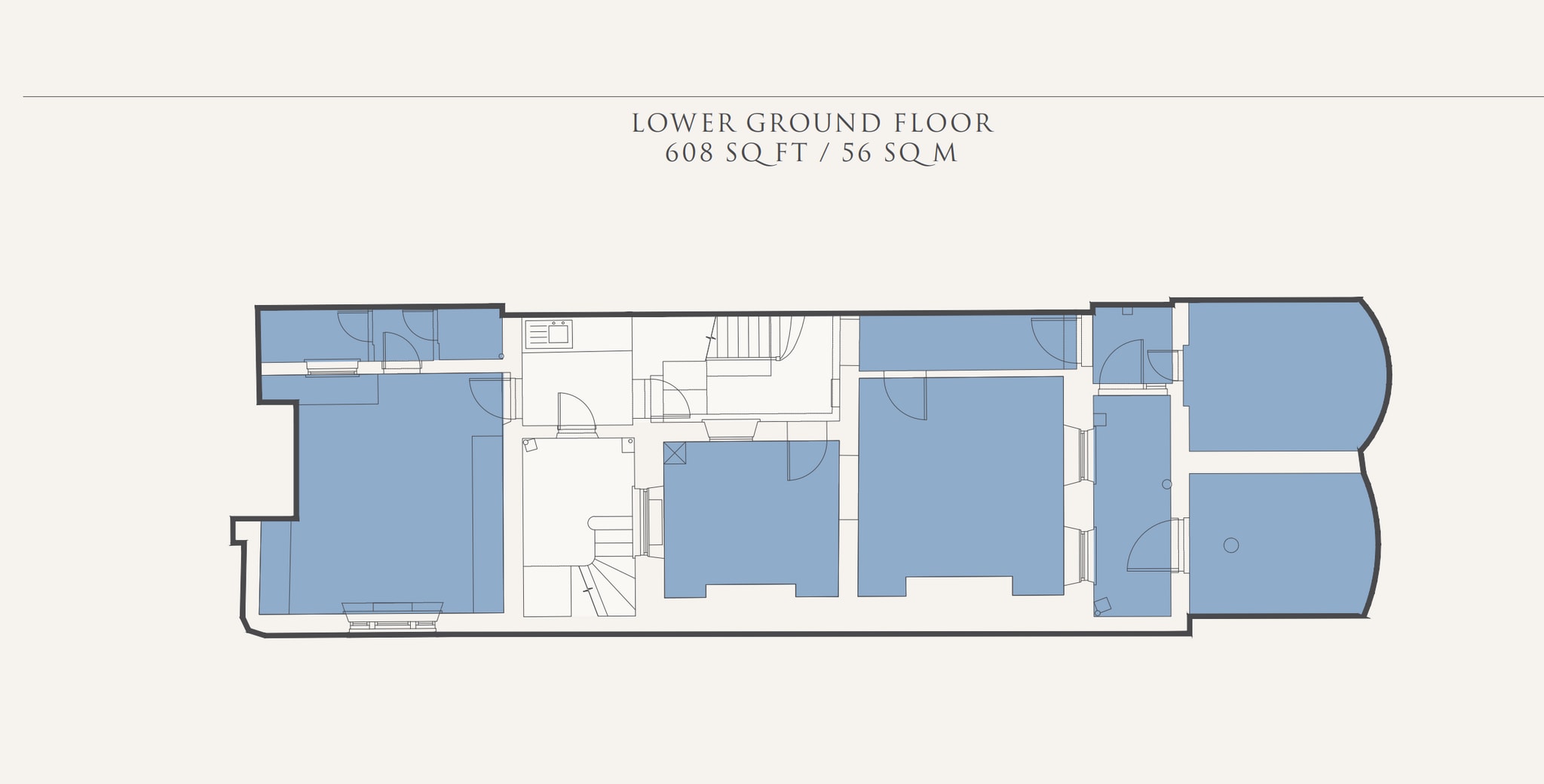 9 Gower St, London to rent Floor Plan- Image 1 of 1
