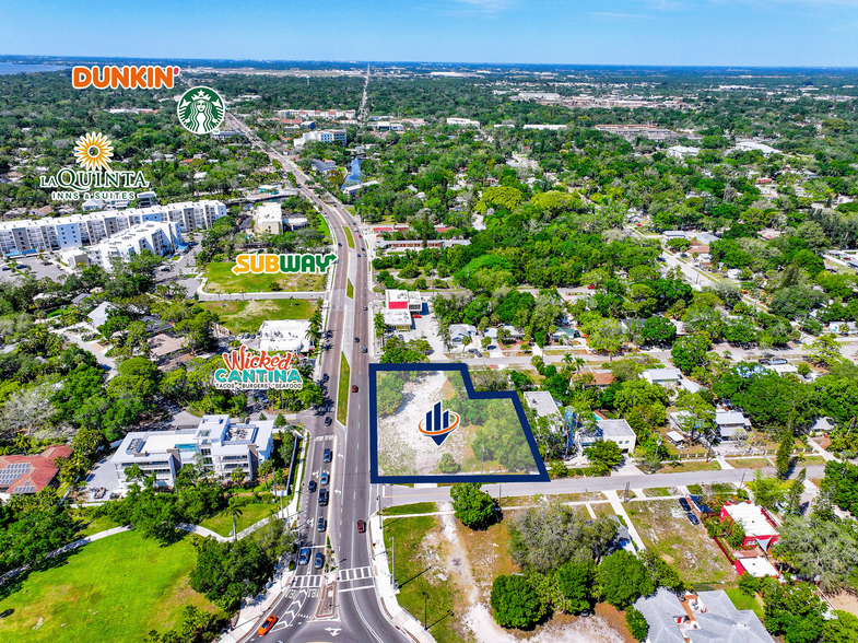 1500 N Tamiami Trl, Sarasota, FL for sale - Aerial - Image 2 of 12