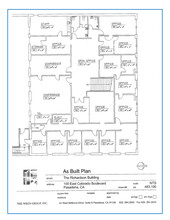 96-104 E Colorado Blvd, Pasadena, CA for rent Site Plan- Image 1 of 1