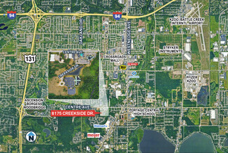 8175 Creekside Dr, Portage, MI for rent Map- Image 1 of 6