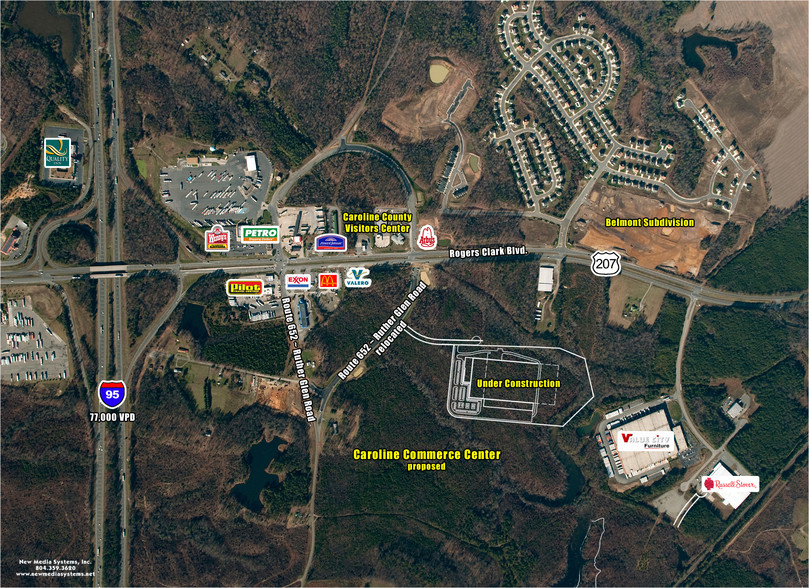 Rogers Clark Blvd, Ruther Glen, VA for sale - Building Photo - Image 1 of 1