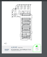 181 Bay St, Toronto, ON for rent Floor Plan- Image 1 of 1