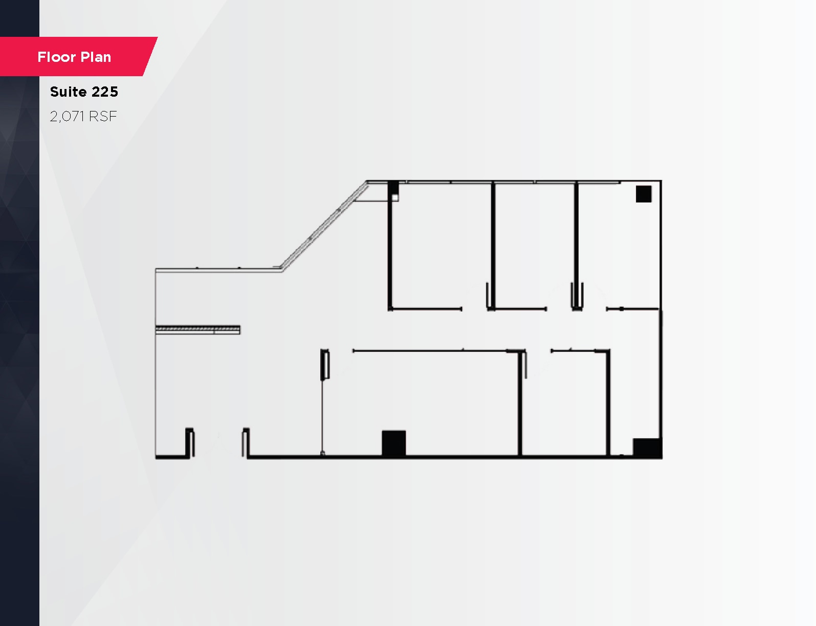 500 Ygnacio Valley Rd, Walnut Creek, CA to rent Floor Plan- Image 1 of 1