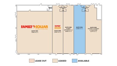 1300-1320 Hanover Ave, Allentown, PA to rent Floor Plan- Image 1 of 1