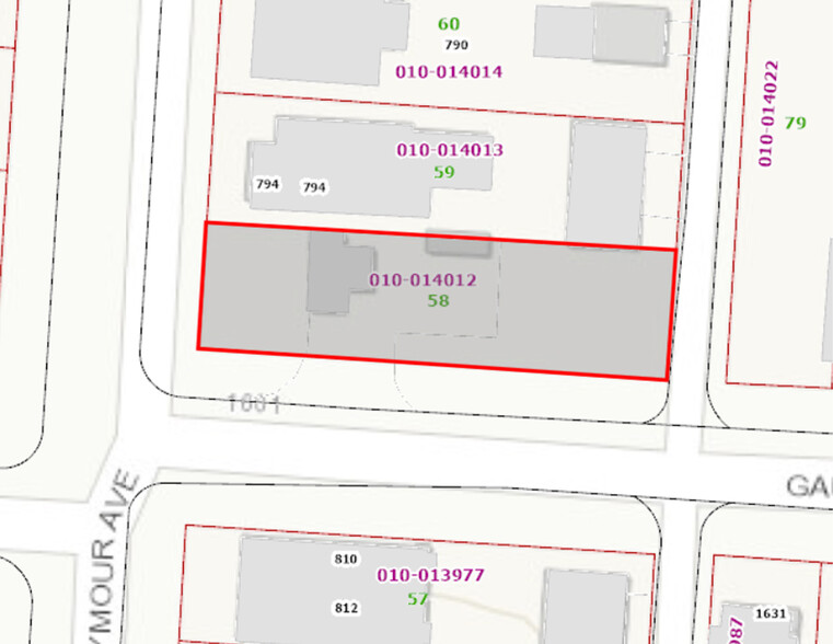 Seymour Avenue, Columbus, OH for sale - Plat Map - Image 2 of 2