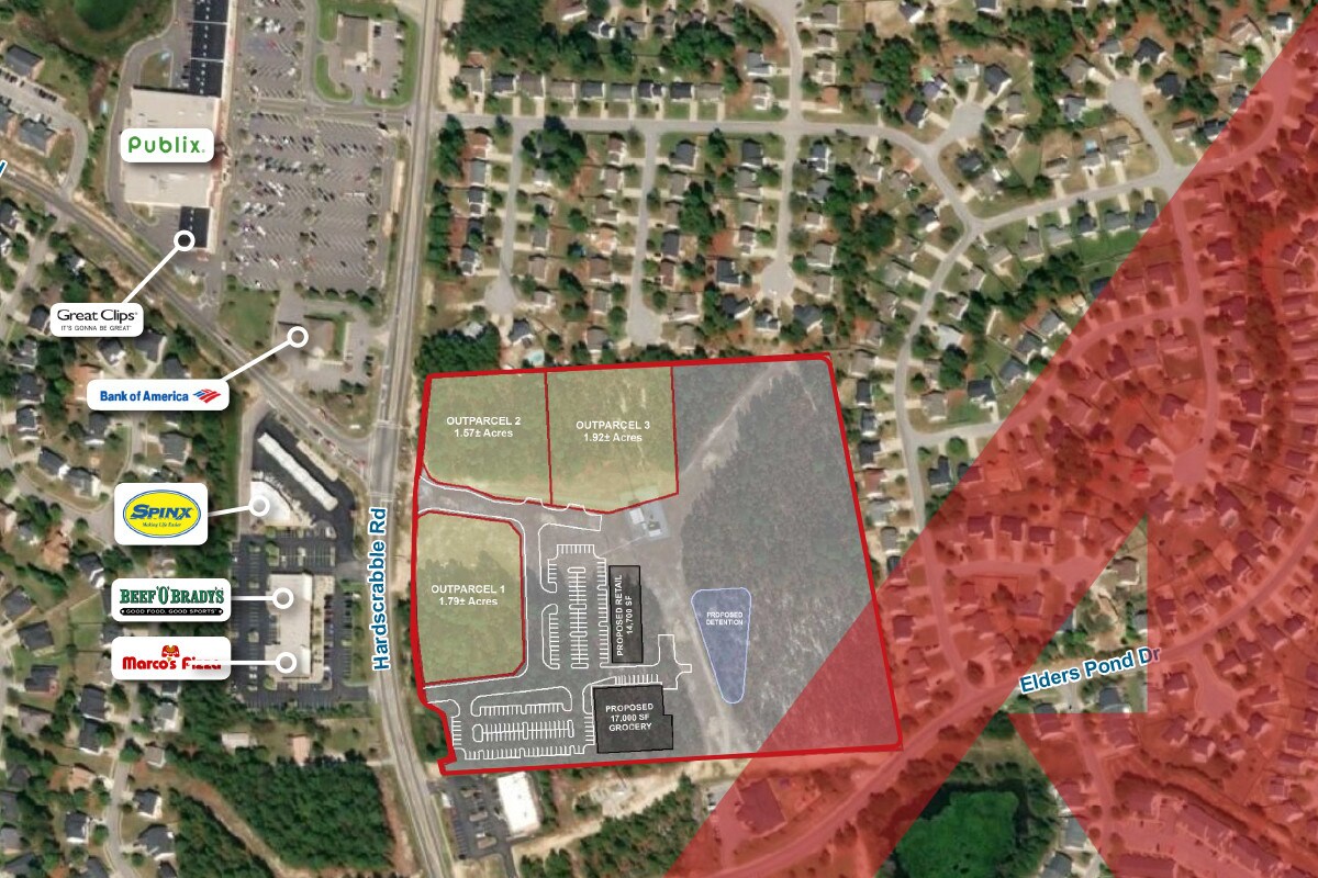 Hardscrabble Rd, Columbia, SC for sale Aerial- Image 1 of 1