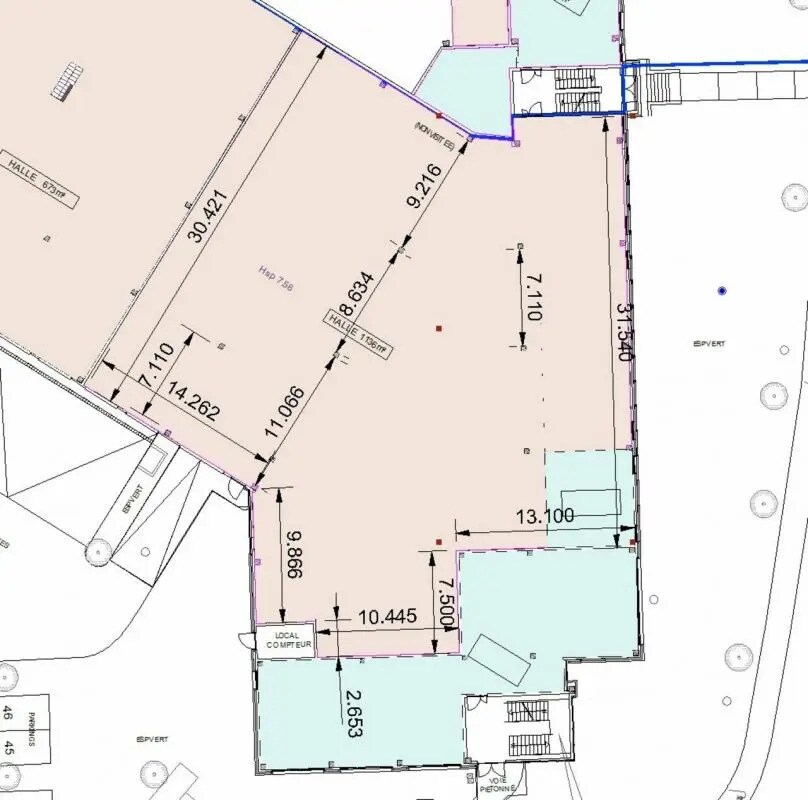 Industrial in Goussainville to rent Floor Plan- Image 1 of 2