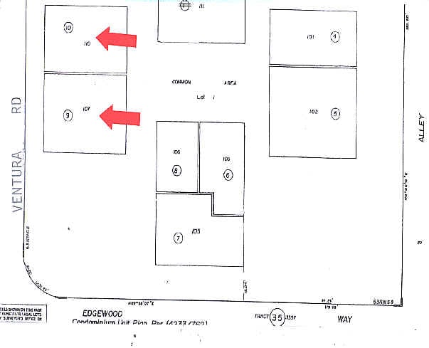 1100 N Ventura Rd, Oxnard, CA for sale - Plat Map - Image 2 of 11