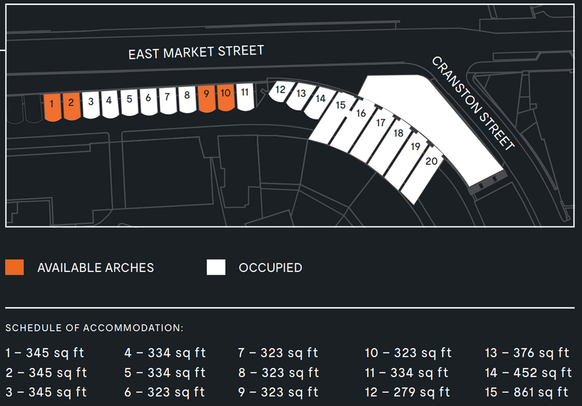 East Market St, Edinburgh for rent - Site Plan - Image 2 of 2