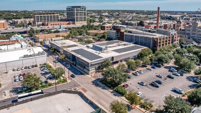 200 E Grayson St, San Antonio, TX - aerial  map view