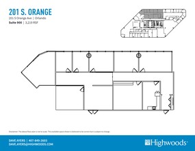 201 S Orange Ave, Orlando, FL for rent Site Plan- Image 1 of 1