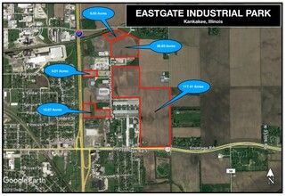 2700 Eastgate Industrial Pky, Kankakee, IL - aerial  map view