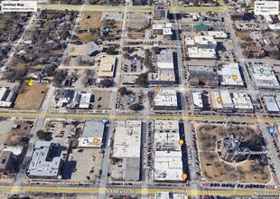 308 S Elm St, Denton, TX - aerial  map view - Image1