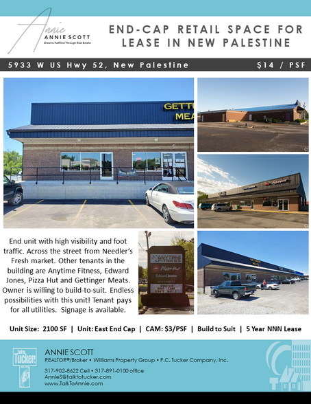 5933 W US Highway 52, New Palestine, IN for sale - Building Photo - Image 1 of 1