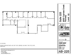 8300 Cypress Creek Pky, Houston, TX for rent Floor Plan- Image 1 of 1