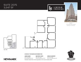 1775 Sherman St, Denver, CO to rent Floor Plan- Image 1 of 10