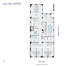 270 Madison Ave, New York, NY for rent Floor Plan- Image 1 of 1