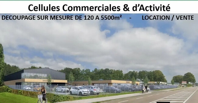 Vente Commerce 2 000 m²