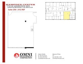 750 W Hampden Ave, Englewood, CO to rent Site Plan- Image 1 of 1