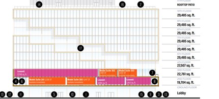 251 Queens Quay E, Toronto, ON for rent Floor Plan- Image 2 of 2