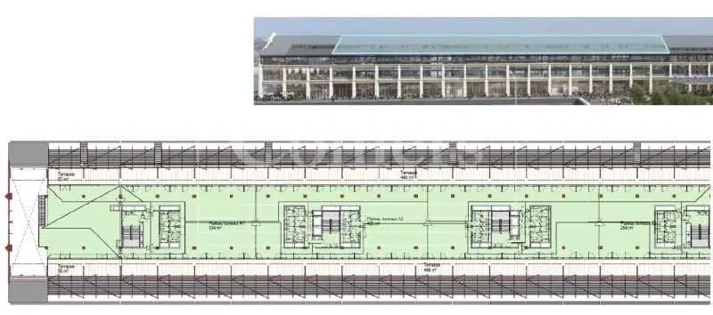 Office in Marseille to rent Floor Plan- Image 1 of 2