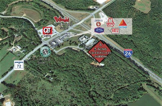 Highway 72, Clinton, SC for sale - Building Photo - Image 2 of 2