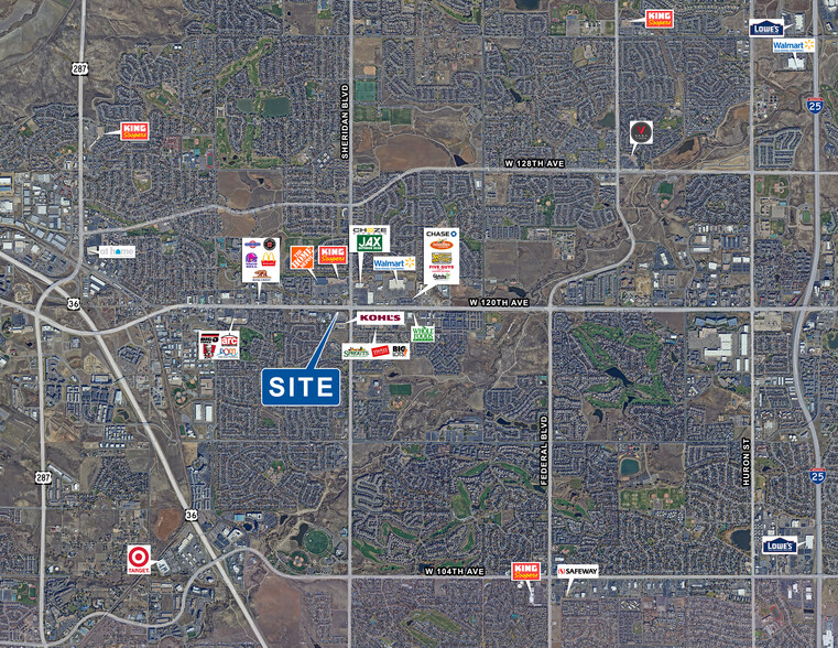 11875 Sheridan Boulevard - LAND, Westminster, CO for rent - Aerial - Image 2 of 2