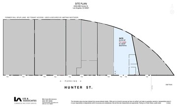 2475 Hunter St, Los Angeles, CA for rent Site Plan- Image 1 of 1