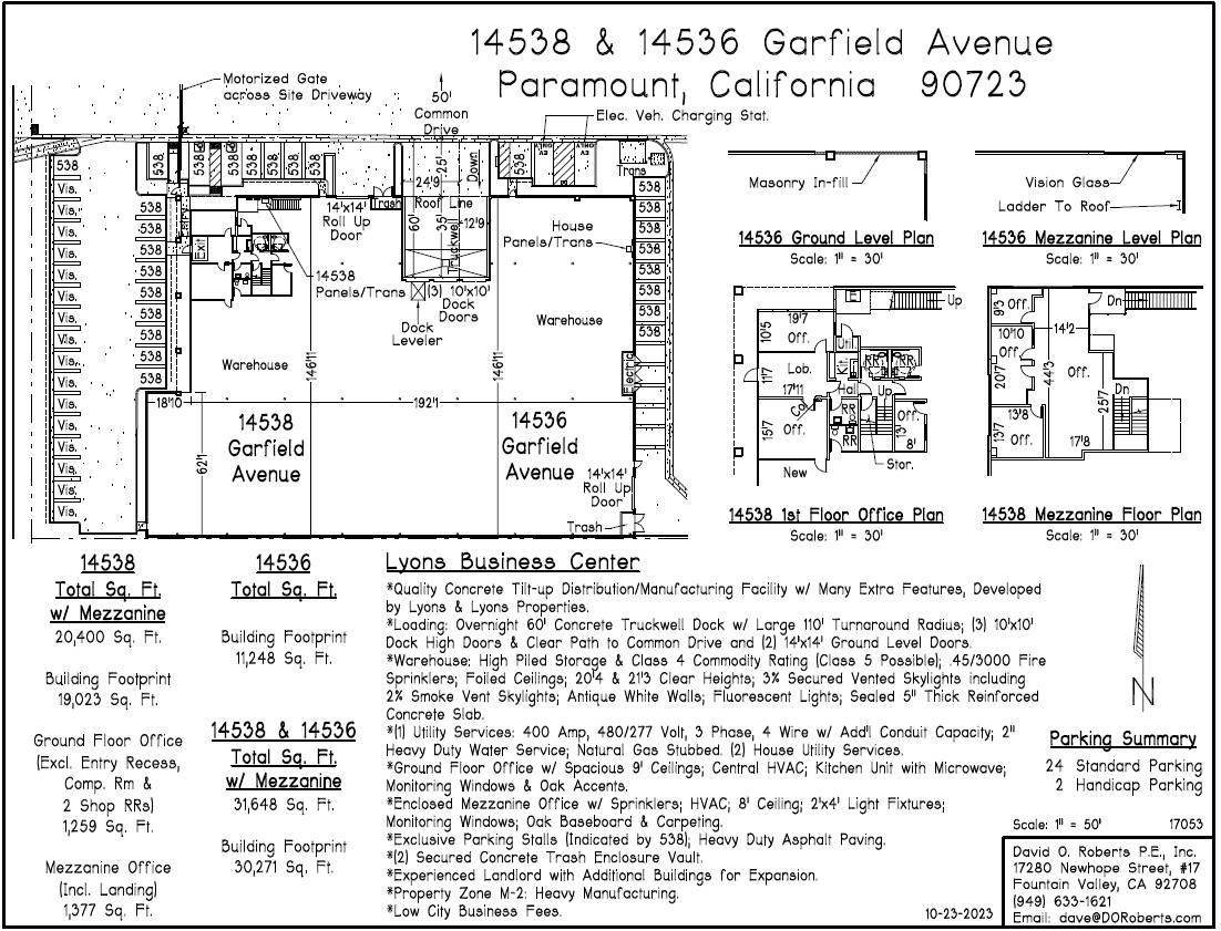 14512-14518 Garfield Ave, Paramount, CA for rent Floor Plan- Image 1 of 1